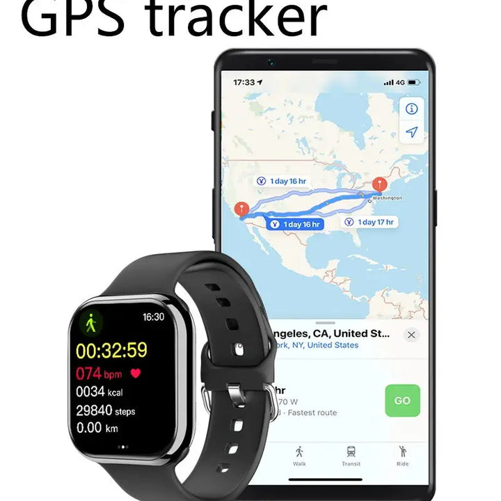 New GPS Smart Watch Men For Apple Watch 9 Series