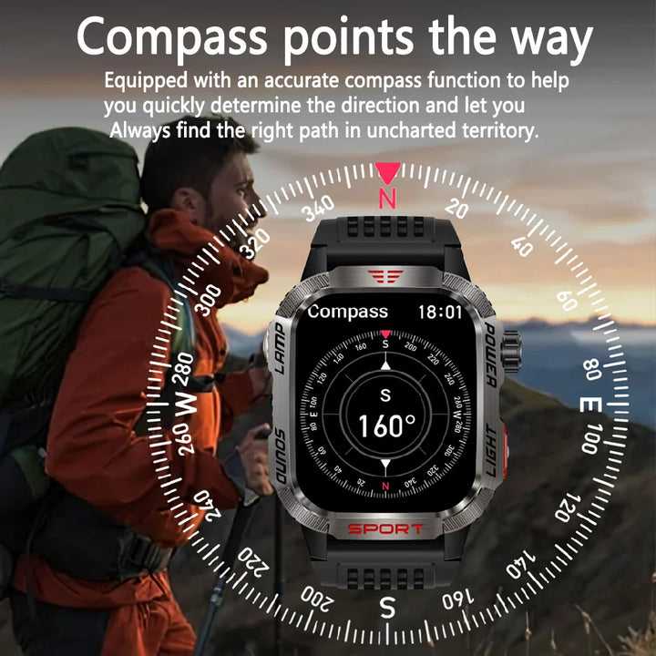 SUPER Smart Watch Military GPS