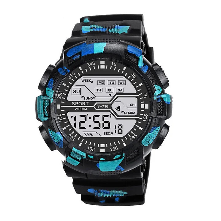 R-Shock  Watch Large Dial Waterproof Luminous