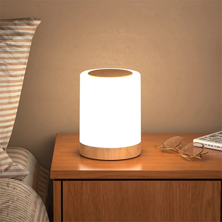 Smart LED Night Light, Portable Touch Control Table Lamp