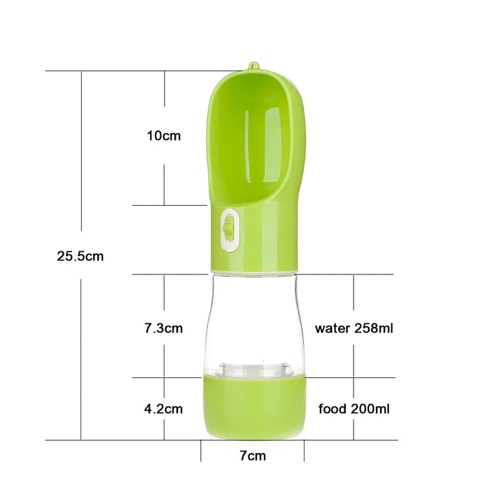 Portable Dog Water Bottle Food and Water