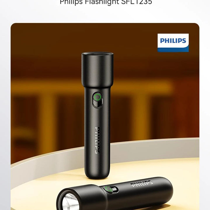 Flashlight Rechargeable LED Philips 2025 New EDC Portable