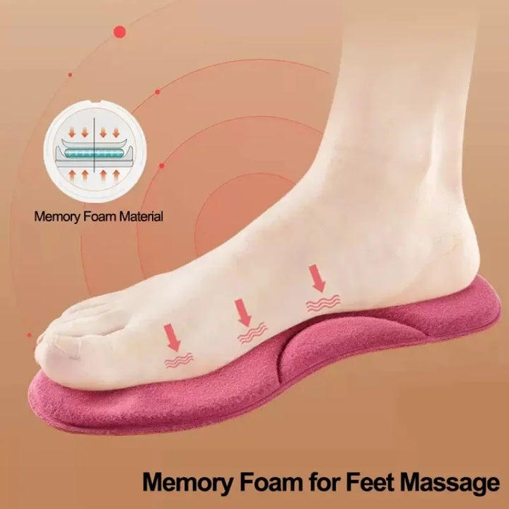 4D Massage Warm pile Shoes Insoles Super Soft Latex Sports Insole