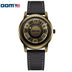 DOM 1345  Wristwatch Creative Magnetic Pointer Rotating Ball