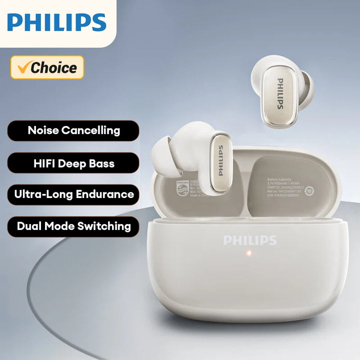 Earphones Ultra-Long StandbyOriginal Philips TAT2569