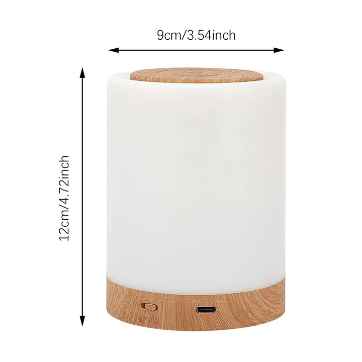 Smart LED Night Light, Portable Touch Control Table Lamp