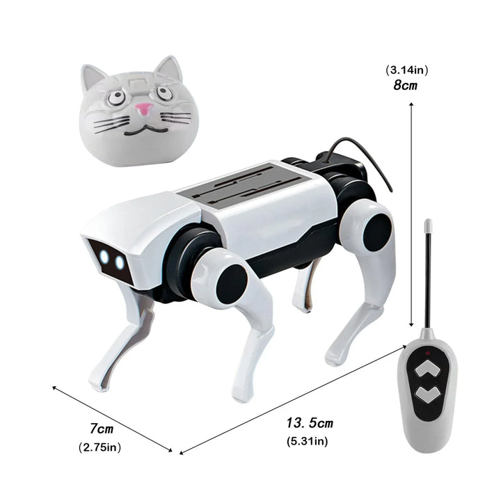 Rc Robot Children's Remote Control Mechanical Dog Toy Science