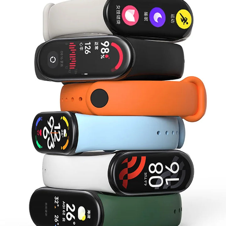 Silicone Strap for Xiaomi Mi Band 9 8 Strap NFC Sport