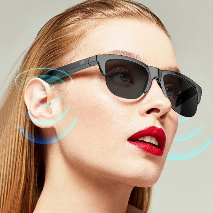 Lenovo Smart Glasses Polarized Sunglasses with AI Dimming