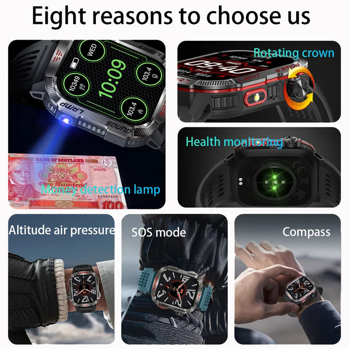 SUPER Smart Watch Military GPS