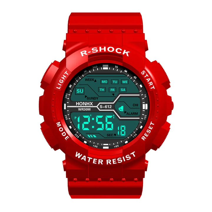 R-Shock  Watch Large Dial Waterproof Luminous