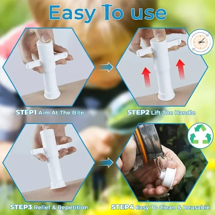 Suction Tool, Poison Remover - Bug Bites And Bee/Wasp Stings, Natura