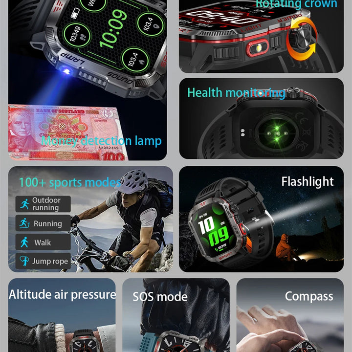 SUPER Smart Watch Military GPS