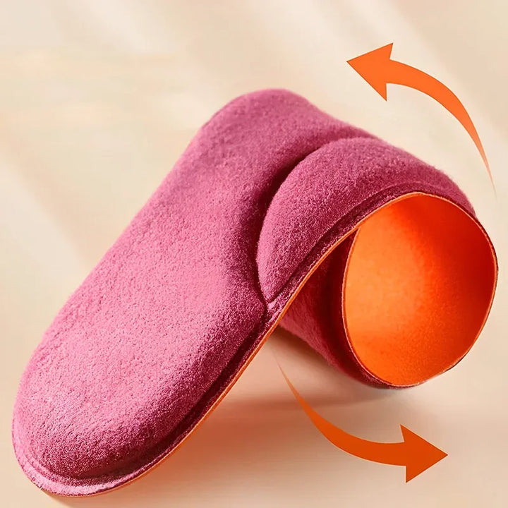 4D Massage Warm pile Shoes Insoles Super Soft Latex Sports Insole