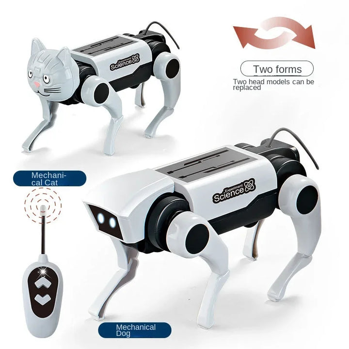 Rc Robot Children's Remote Control Mechanical Dog Toy Science