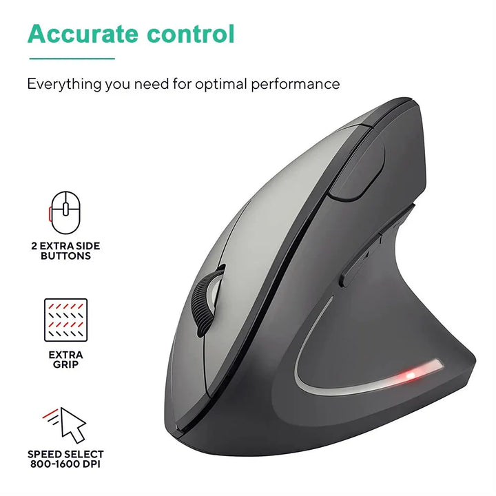 Vertical Mouse Ergonomic 2.4GHz Wireless