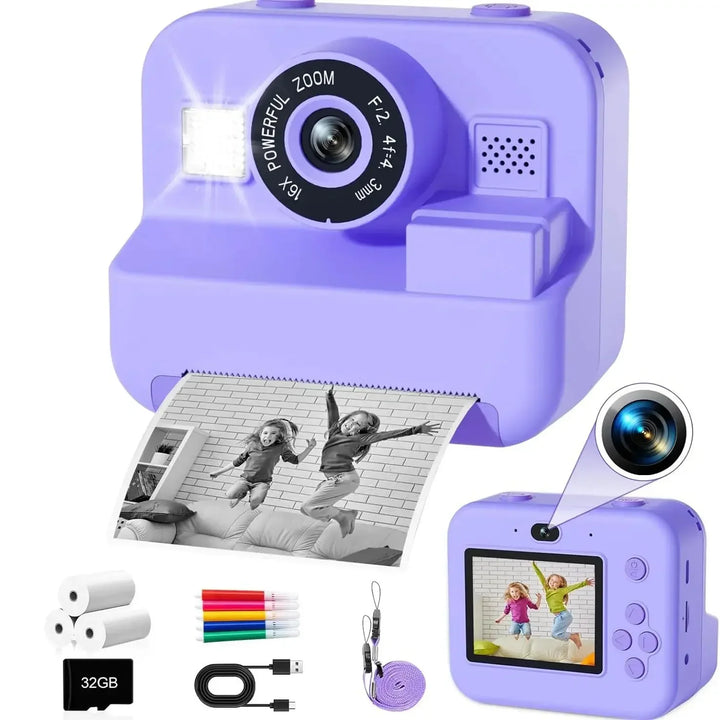 Children's Digital Instant Print Camera