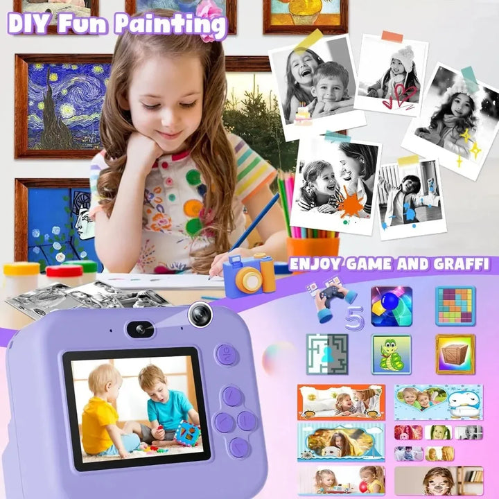 Children's Digital Instant Print Camera