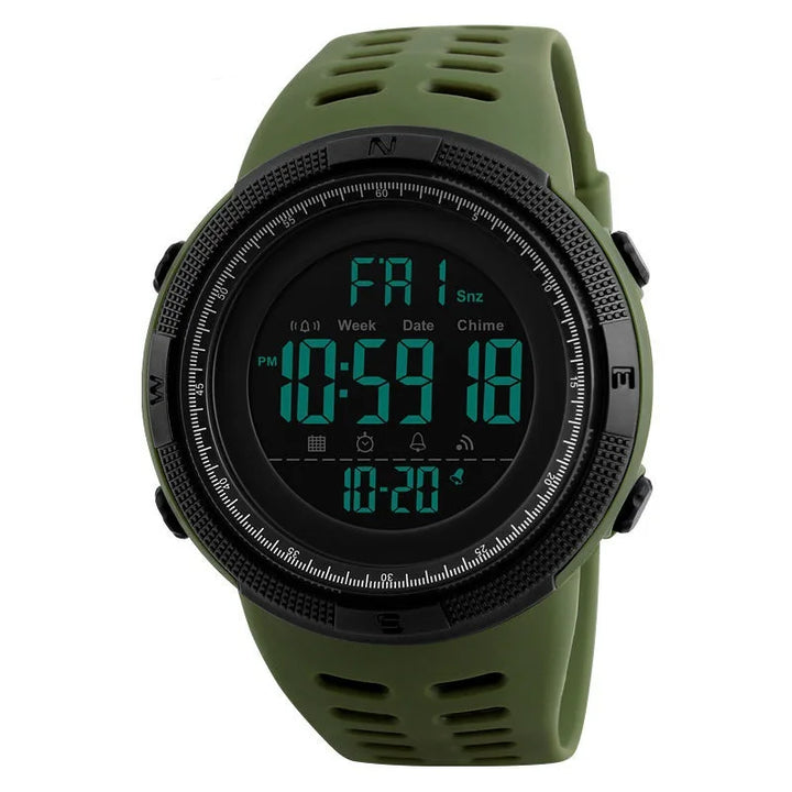 Watch For Mens  Sports Watches Luminous Multifunction LED