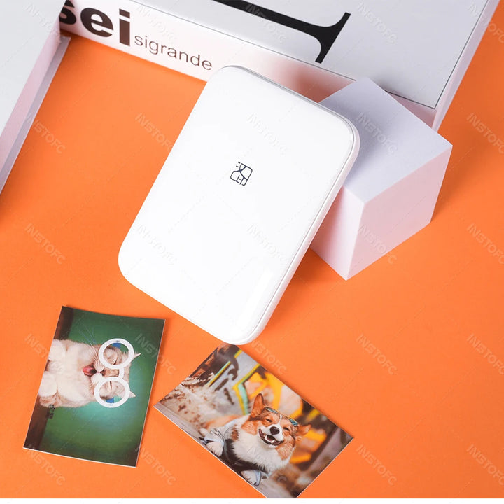 MT53 Color Photo Wifi Printer Portable Mobile Phone Mini Bluetooth