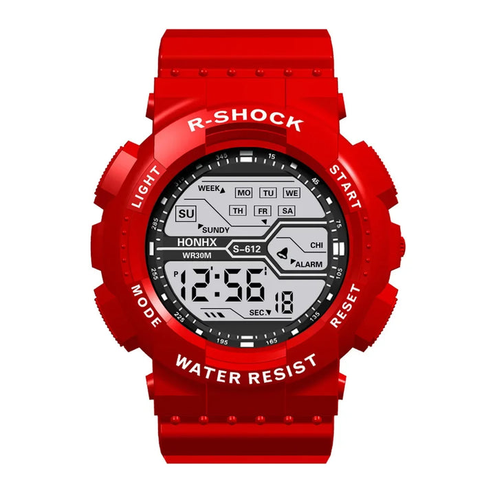 R-Shock  Watch Large Dial Waterproof Luminous