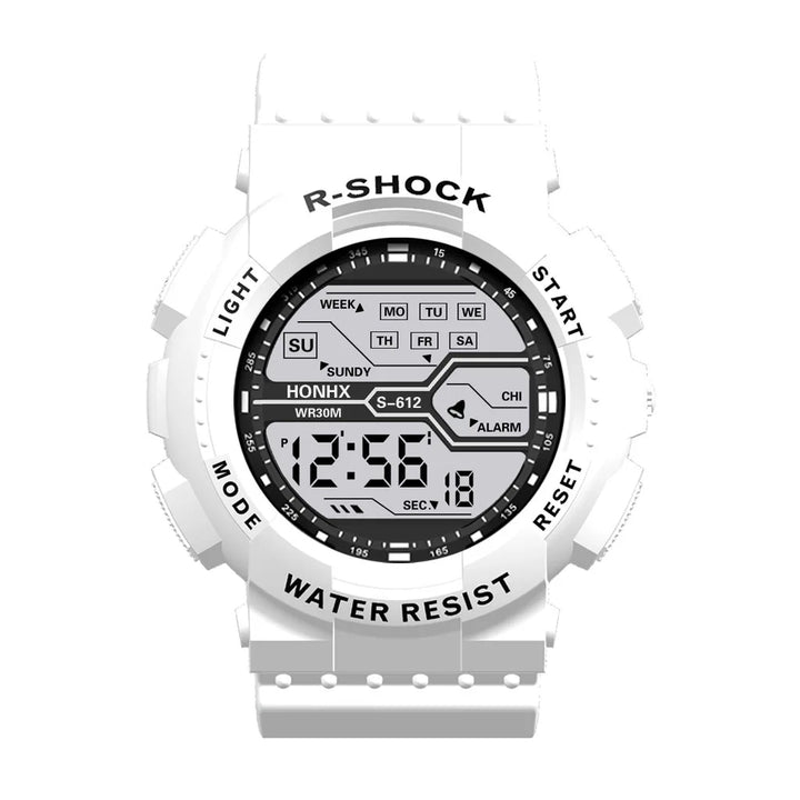 R-Shock  Watch Large Dial Waterproof Luminous