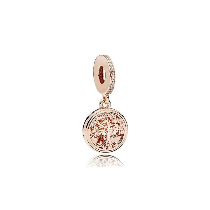 Rose Gold Jewelry Series Beads Fit Original  925 Pandora Bracelet