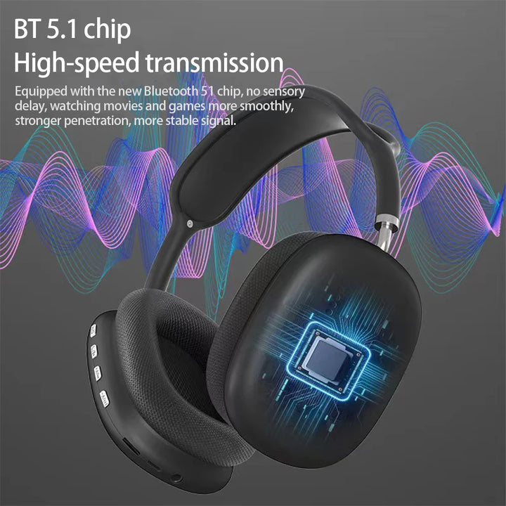 P9 Wireless Bluetooth Headset Outdoor Sports Gaming Wireless