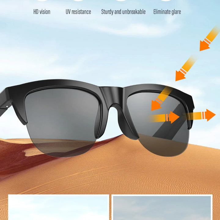 Lenovo Smart Glasses Polarized Sunglasses with AI Dimming