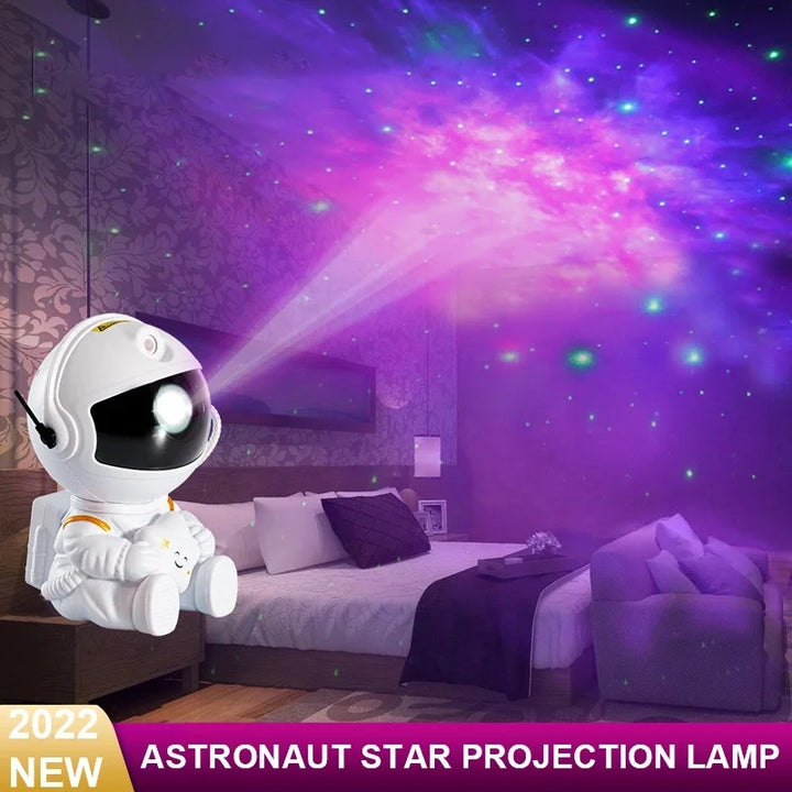 Astronaut Starry Sky Projector Night Light 9D