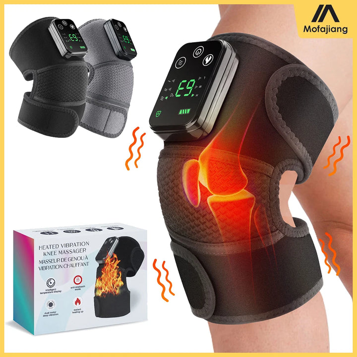 Multifunction Leg Knee Massager Joint Heating Vibration Massage Elbow