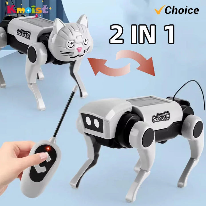 Rc Robot Children's Remote Control Mechanical Dog Toy Science