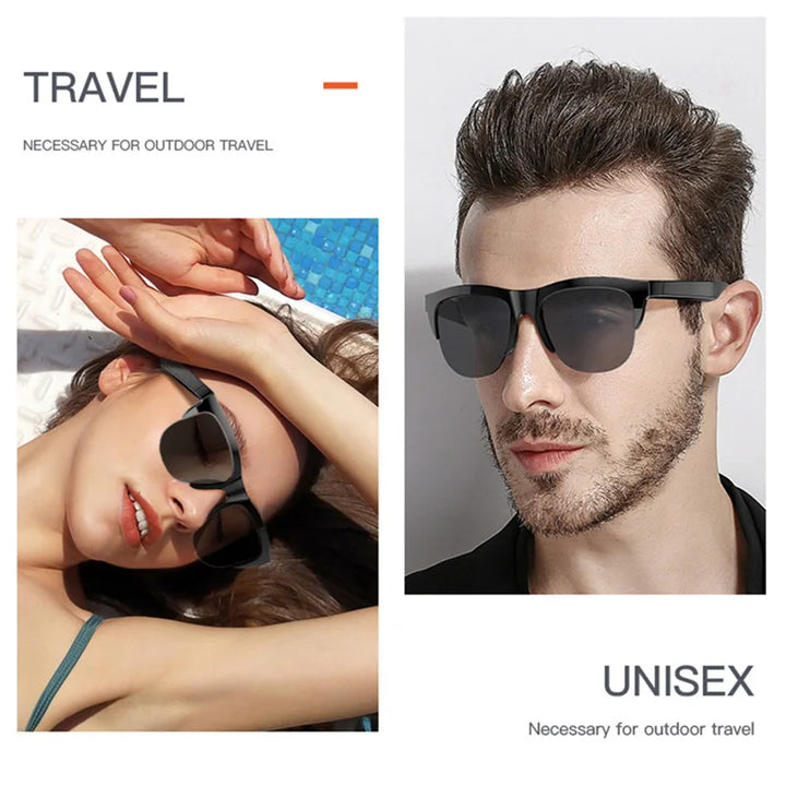 Lenovo Smart Glasses Polarized Sunglasses with AI Dimming