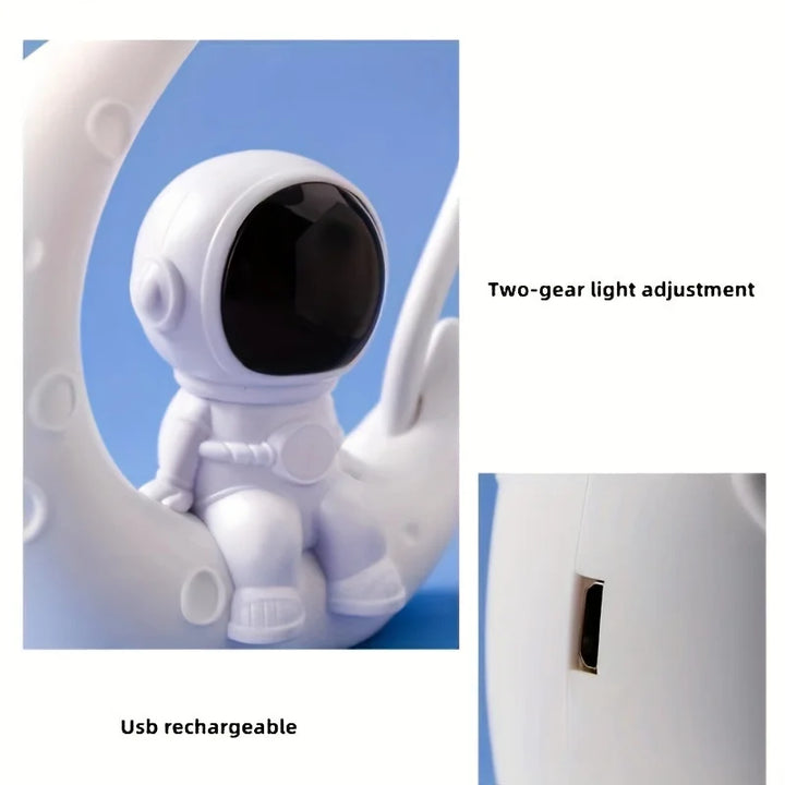 Creative lunar astronaut night light,