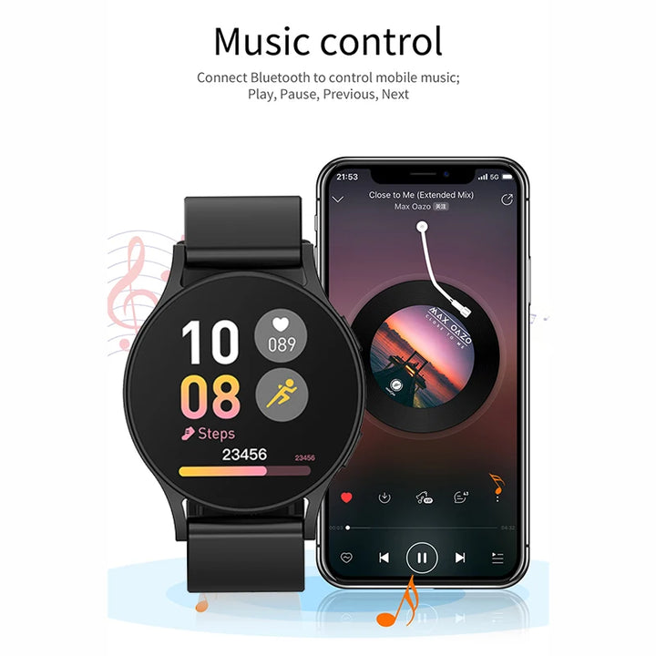 Smart Watch – Bluetooth Calling & Heart Rate Monitor for Men & Women