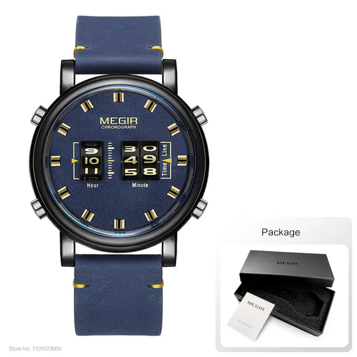 Men's Watch Fashion Stainless Steel Mesh Strap Wristwatch