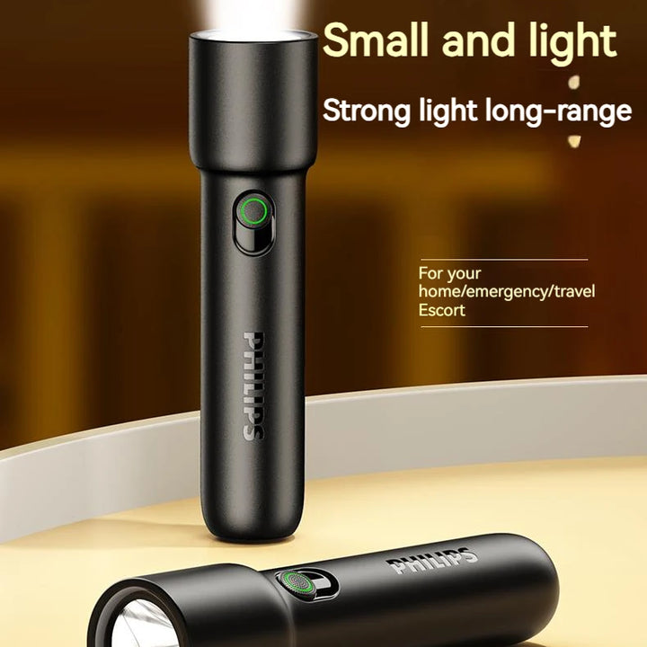 Flashlight Rechargeable LED Philips 2025 New EDC Portable