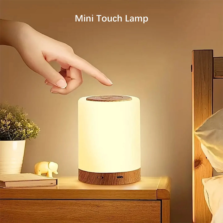 Smart LED Night Light, Portable Touch Control Table Lamp